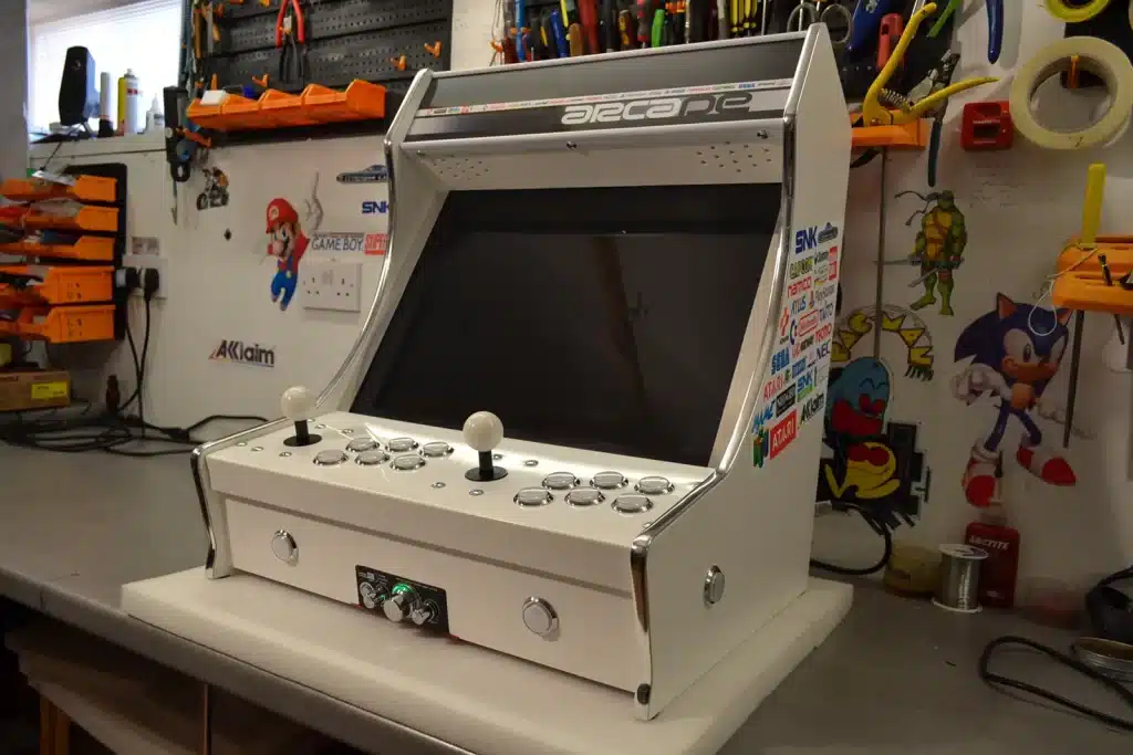 retro arcade cabinet