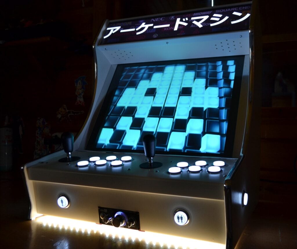 Bartop Arcade Machine with Multiple Games