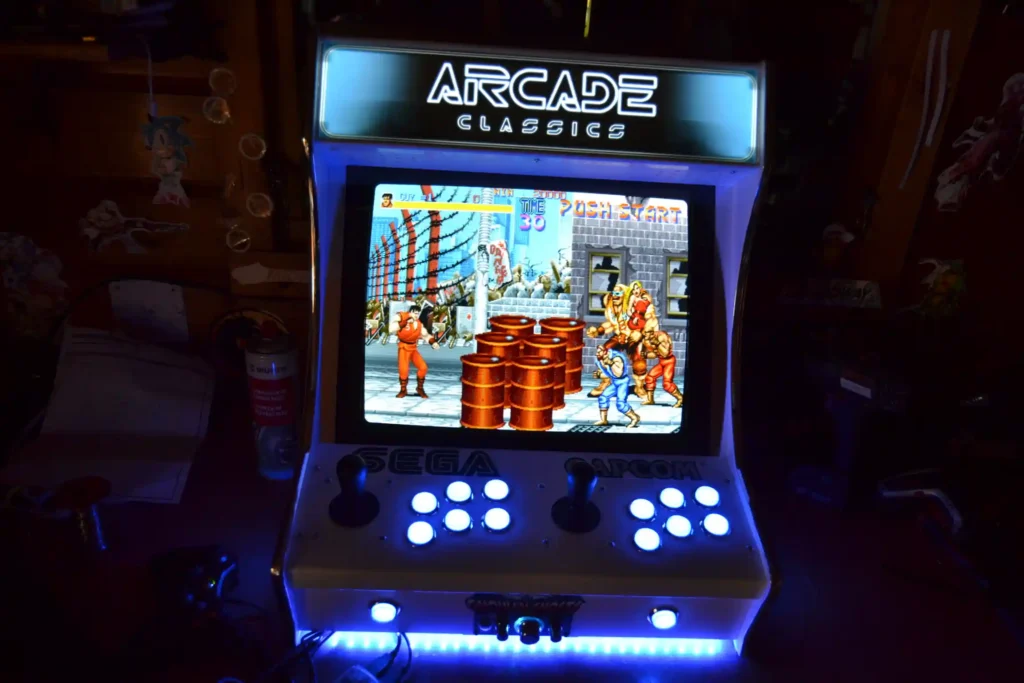 bartop cabinet final fight arcade games
