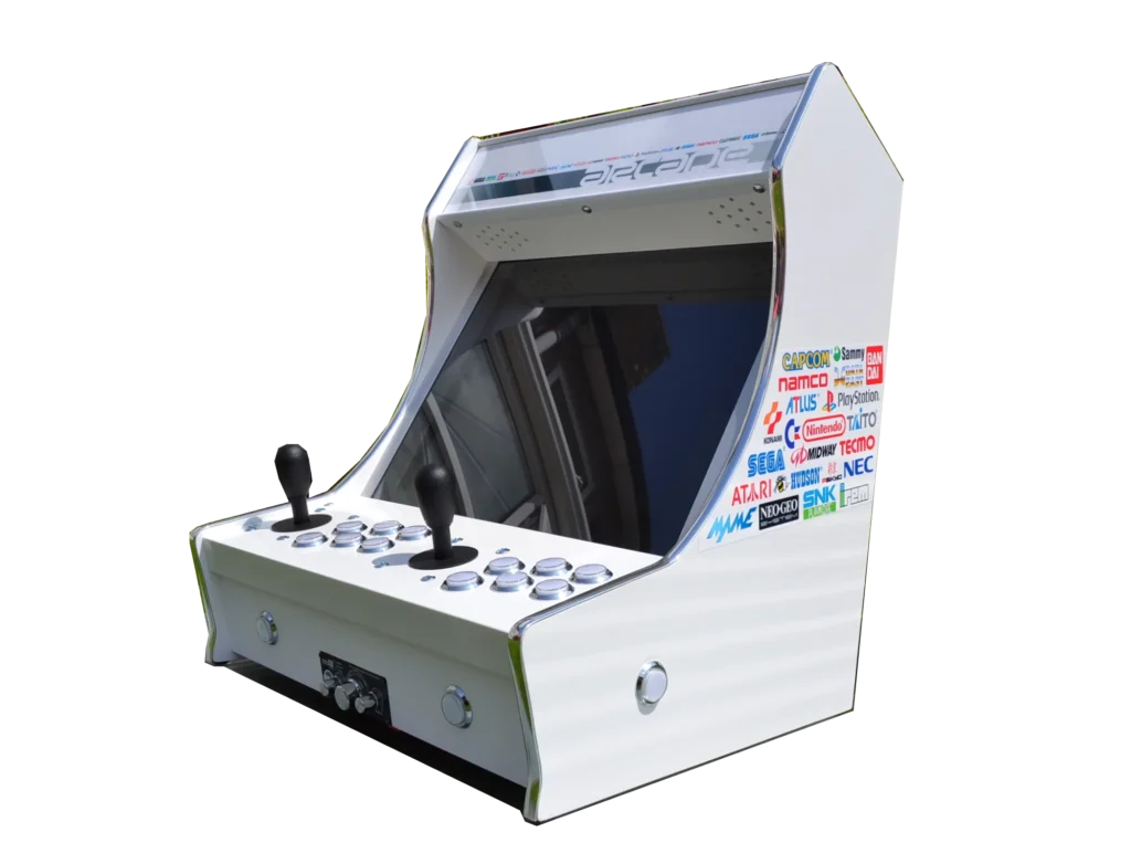 bartop arcade machine with video arcade games