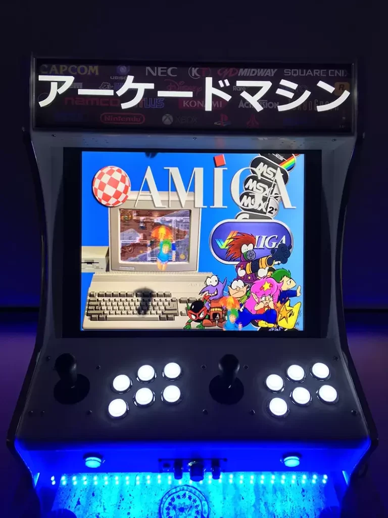 amiga on arcade machine