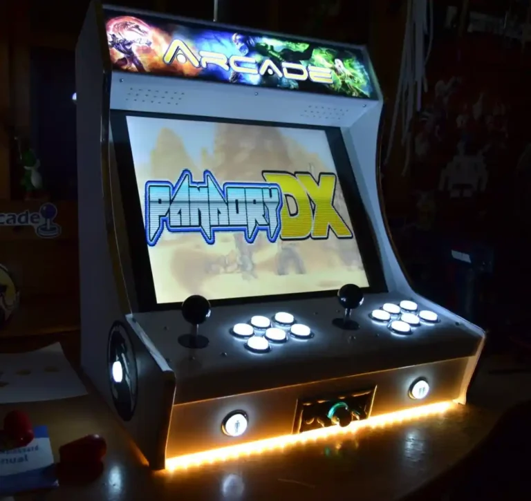 Pandora Box Arcade Machine bartop – two-player retro cabinet with thousands of games