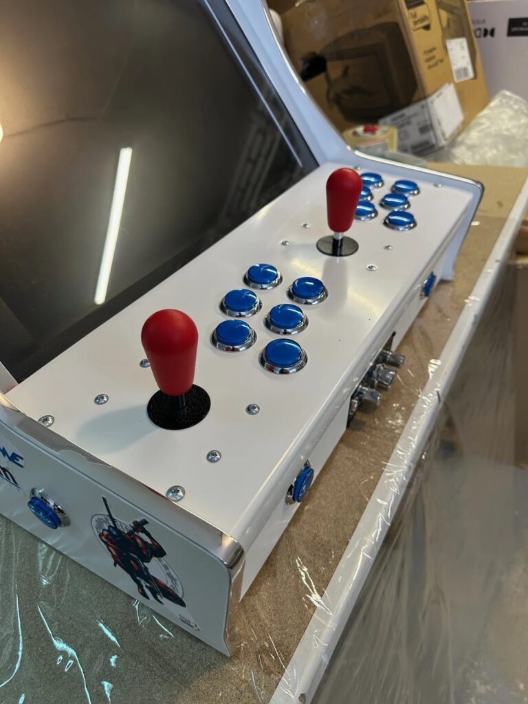 premium bartop arcade plug and play – two player control panel with Sanwa joysticks