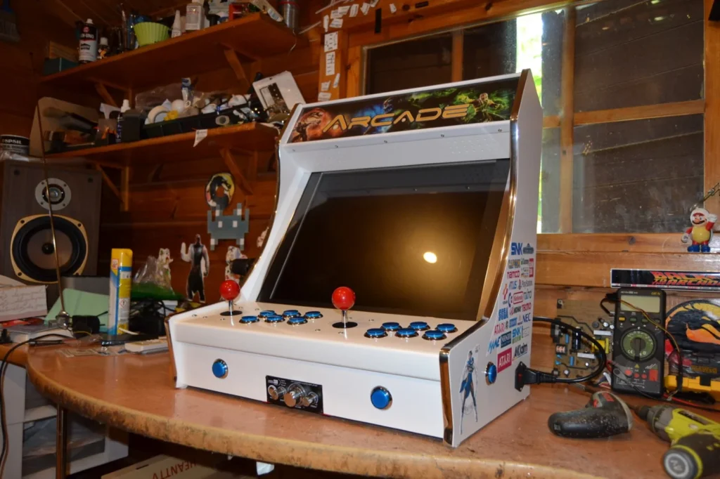 premium bartop arcade plug and play – left side view