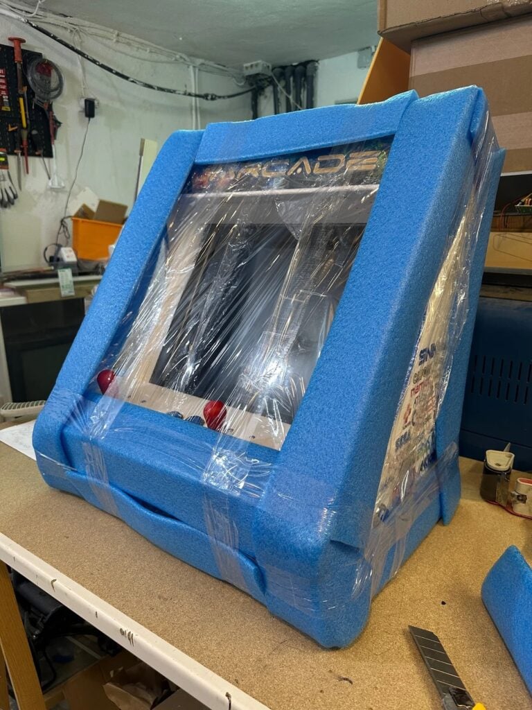 packaging and shipping protection for the cabinet