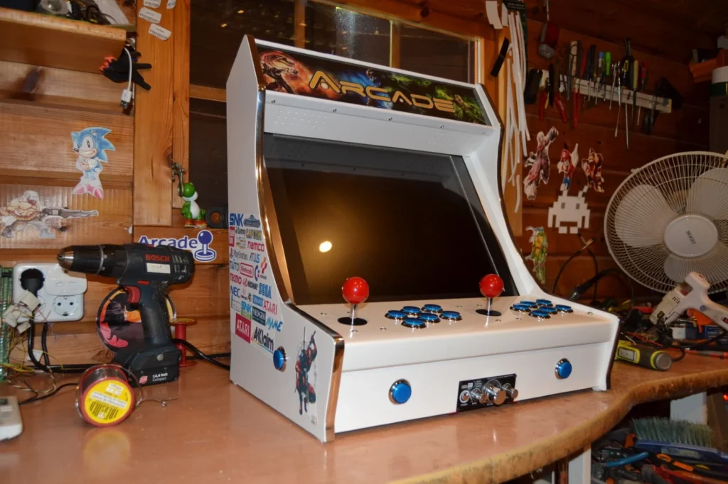 premium bartop arcade plug and play – right side view